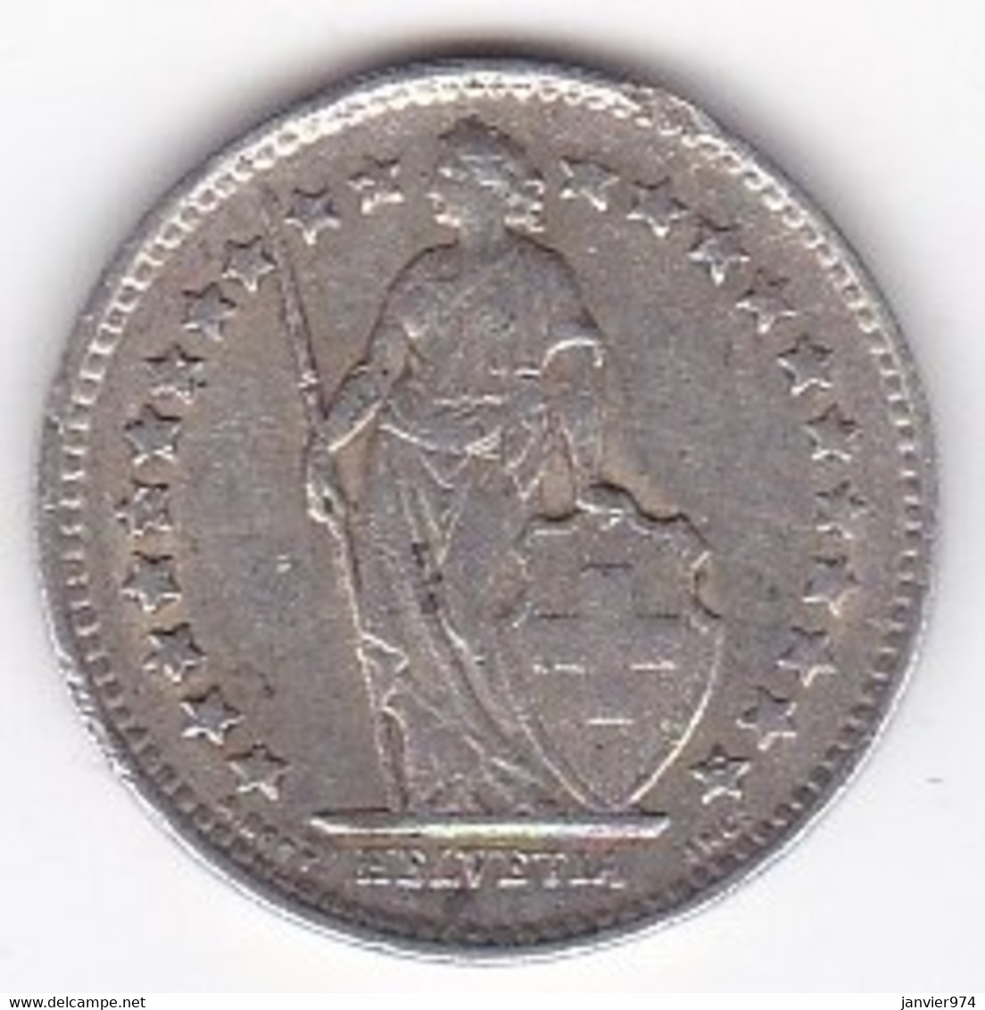 Suisse. 1/2 Franc 1946 B, En Argent - 1/2 Franc