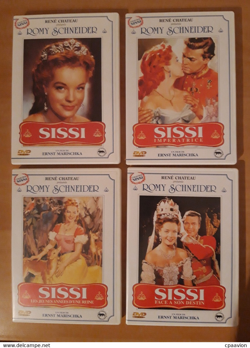 2 Coffret SISSI; Sissi, Sissi L'impératrice, Les Jeunes Années D'une Reine, Sissi Face à Son Destin - Romantique