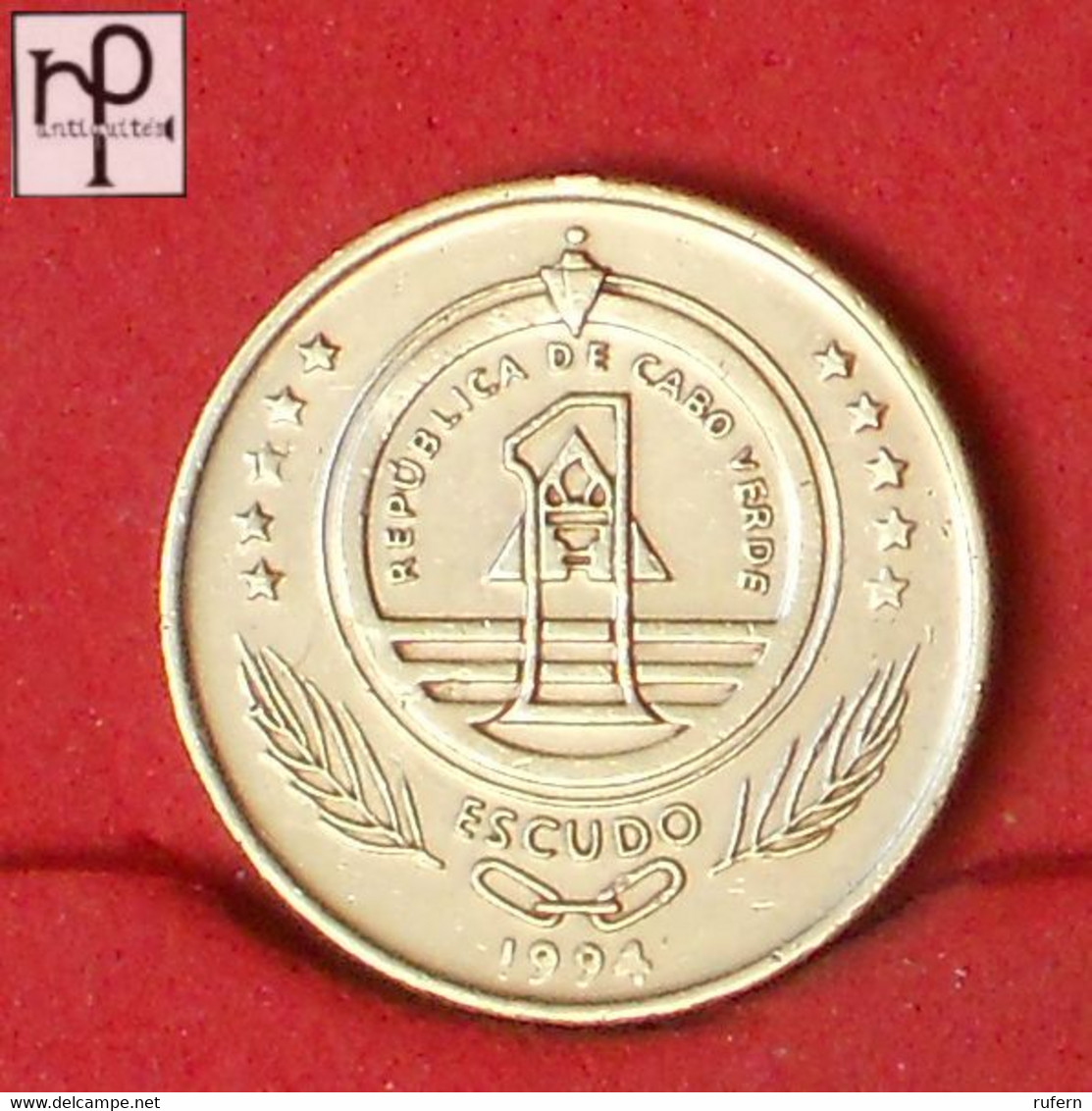 CAPE VERDE 1 ESCUDO 1994 -    KM# 27 - (Nº52981) - Cap Vert