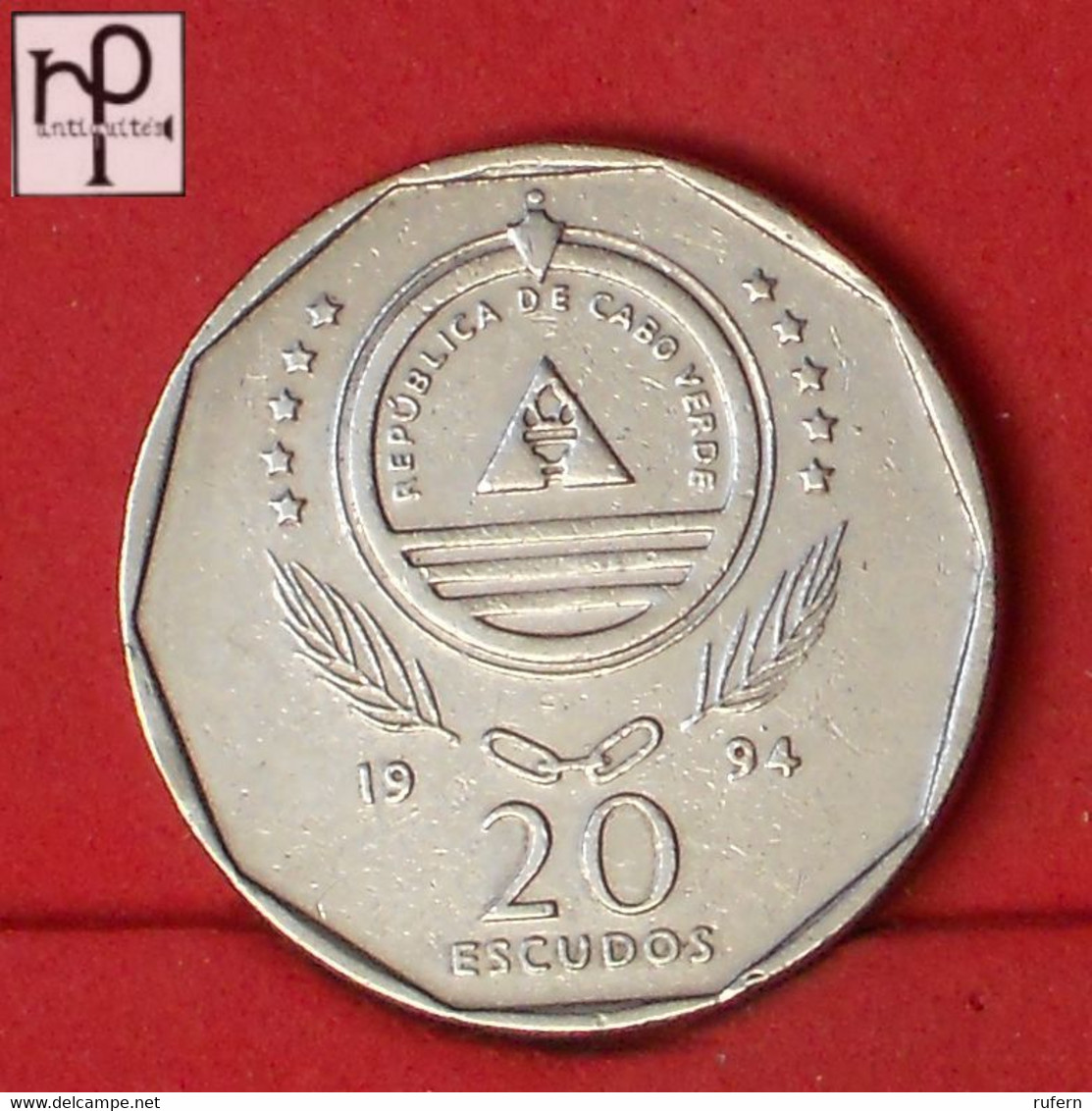 CAPE VERDE 20 ESCUDOS 1994 -    KM# 42 - (Nº52989) - Kaapverdische Eilanden