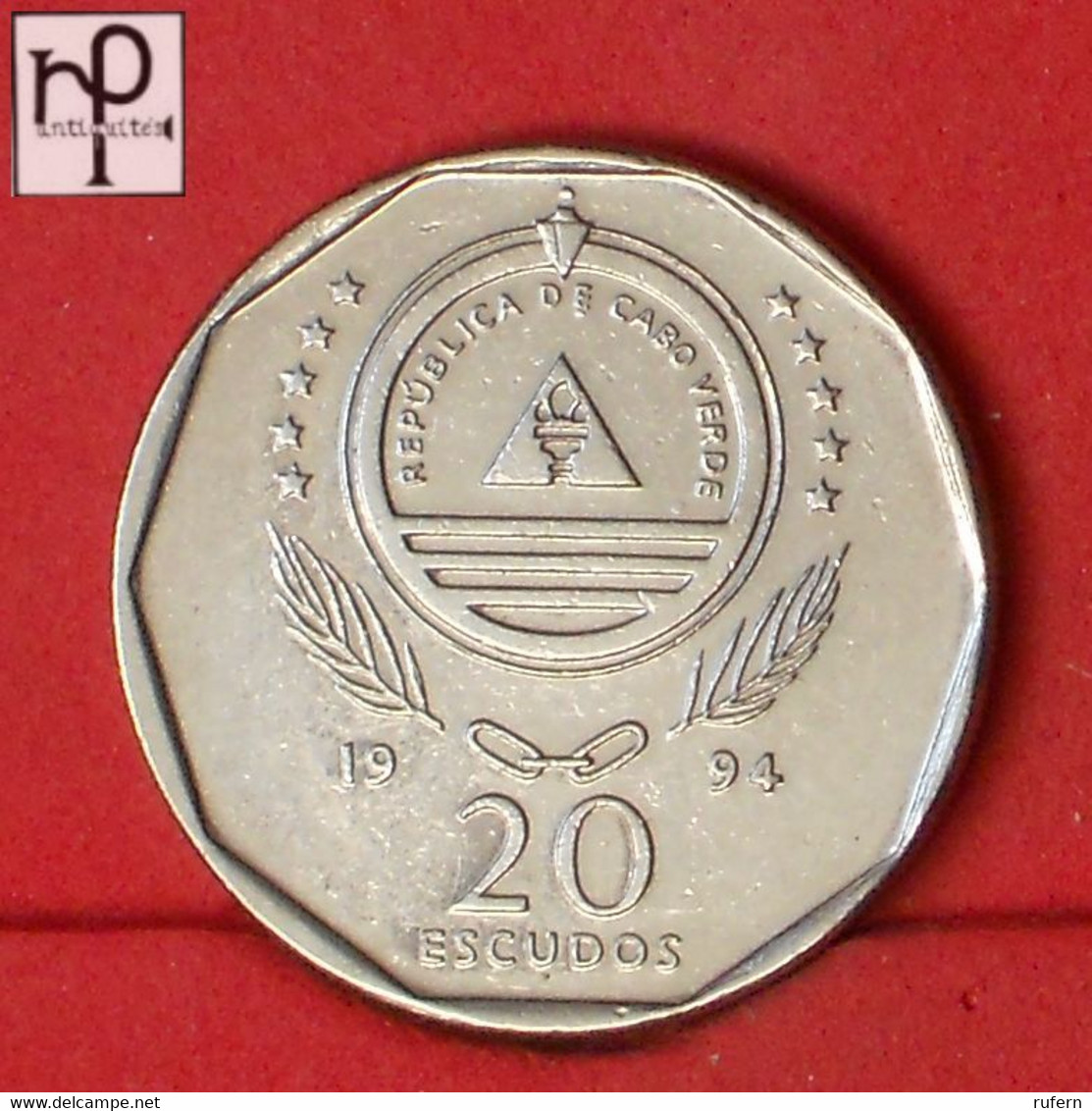 CAPE VERDE 20 ESCUDOS 1994 -    KM# 33 - (Nº52990) - Kaapverdische Eilanden