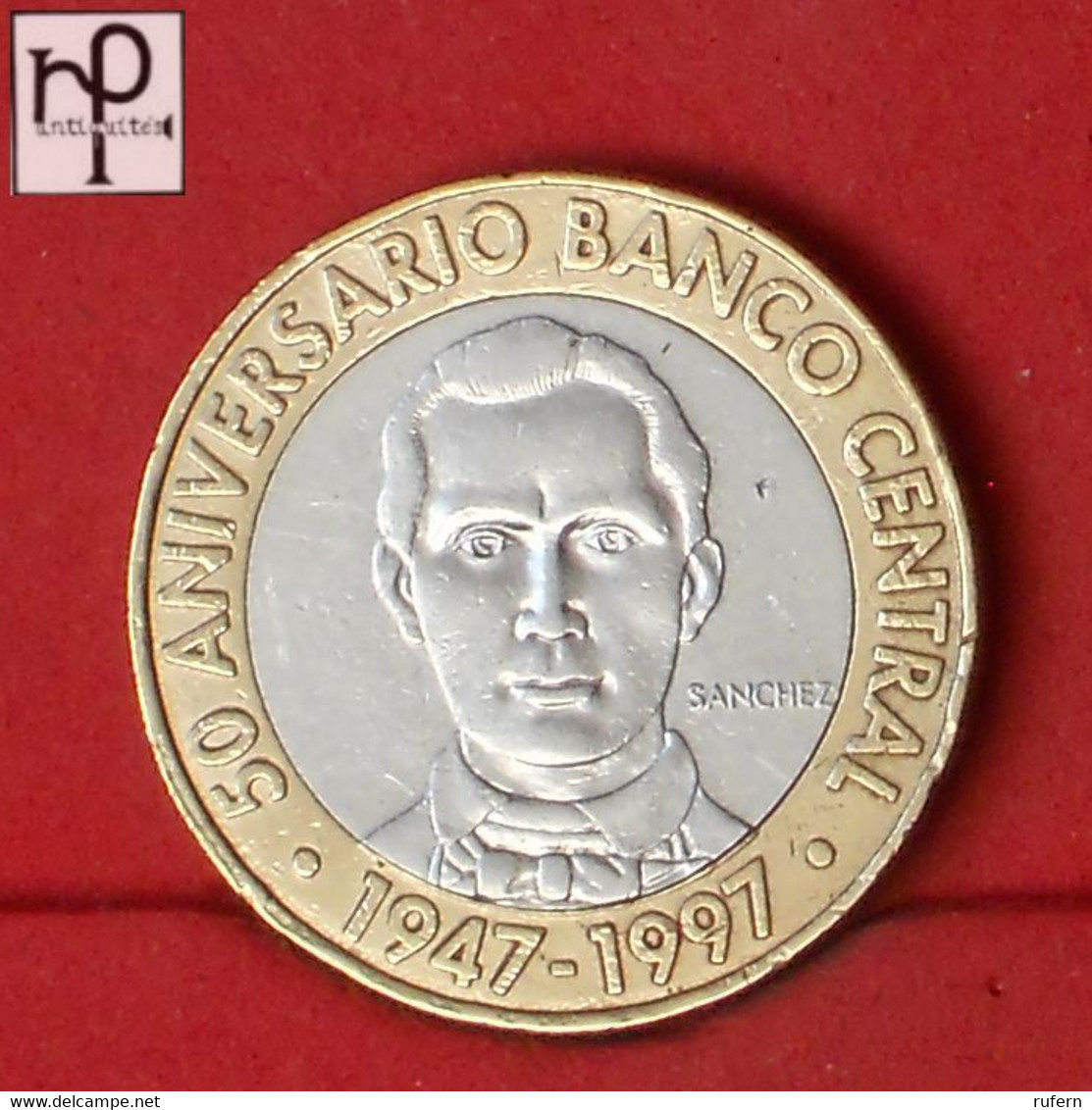 DOMINICANA REPUBLIC 5 PESOS 1997 -    KM# 88 - (Nº53002) - Dominicaanse Republiek