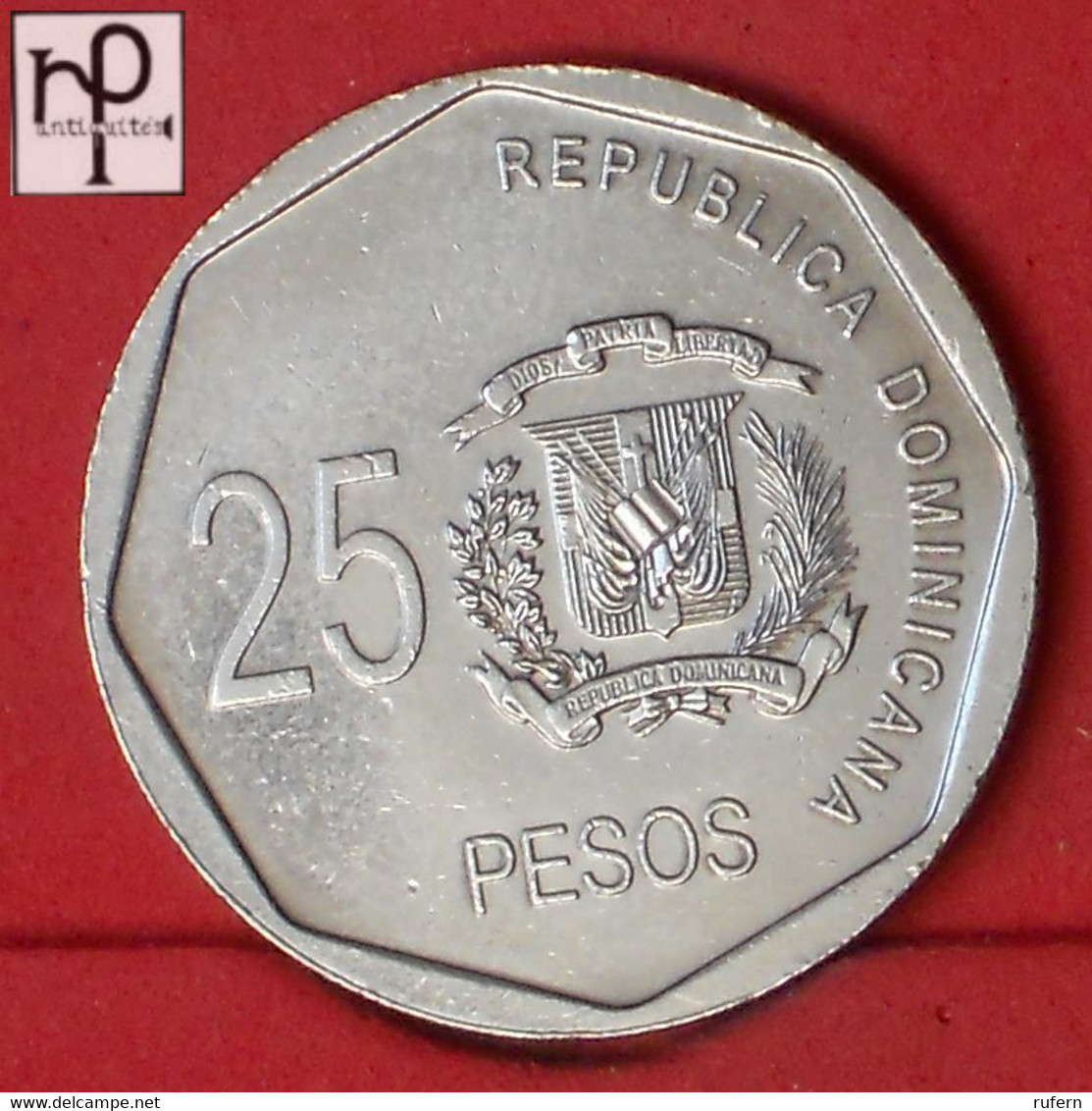 DOMINICANA REPUBLIC 25 PESOS 2005 -    KM# 107 - (Nº53005) - Dominicana