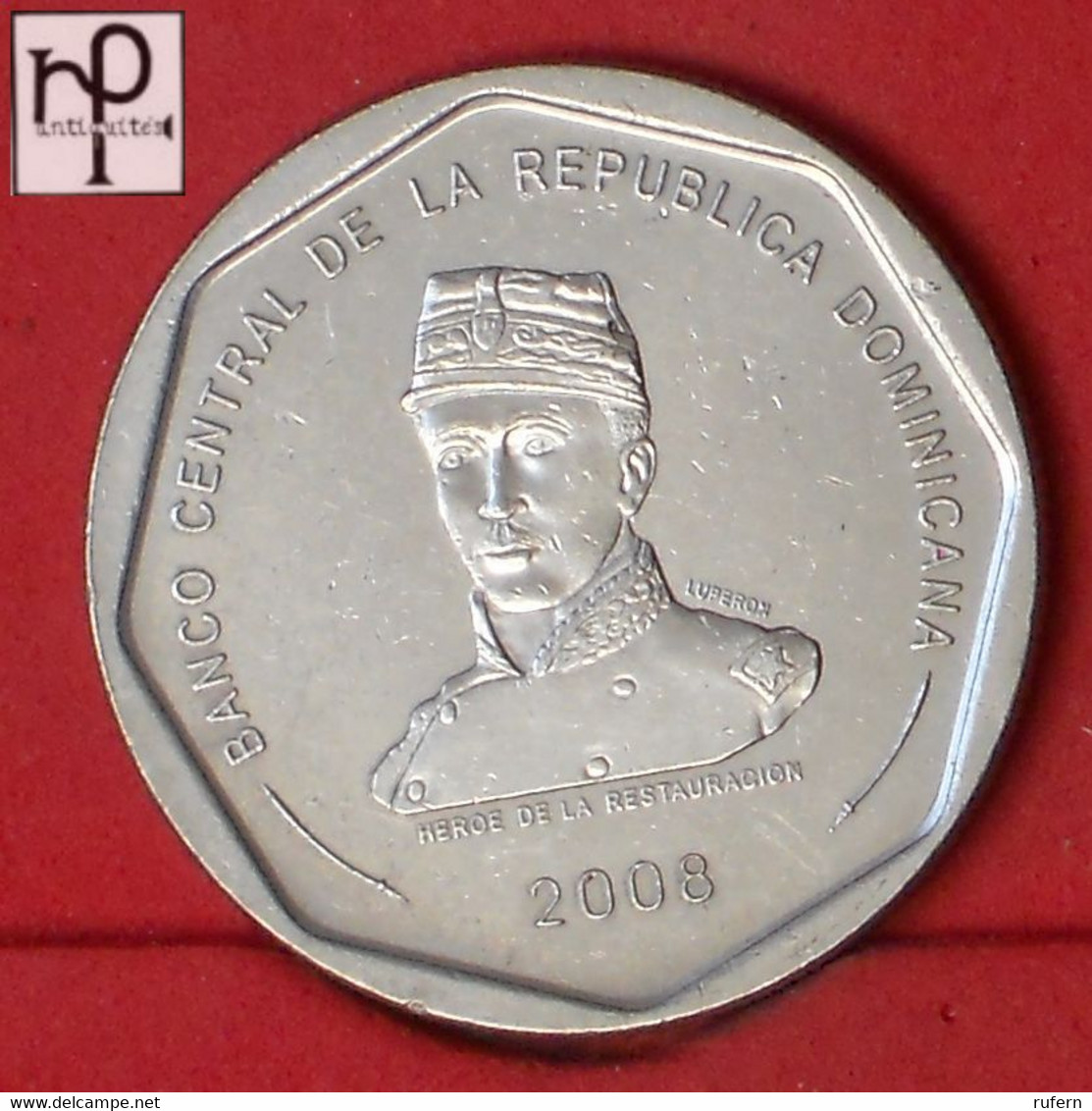 DOMINICANA REPUBLIC 25 PESOS 2008 -    KM# 107 - (Nº53006) - Dominikanische Rep.