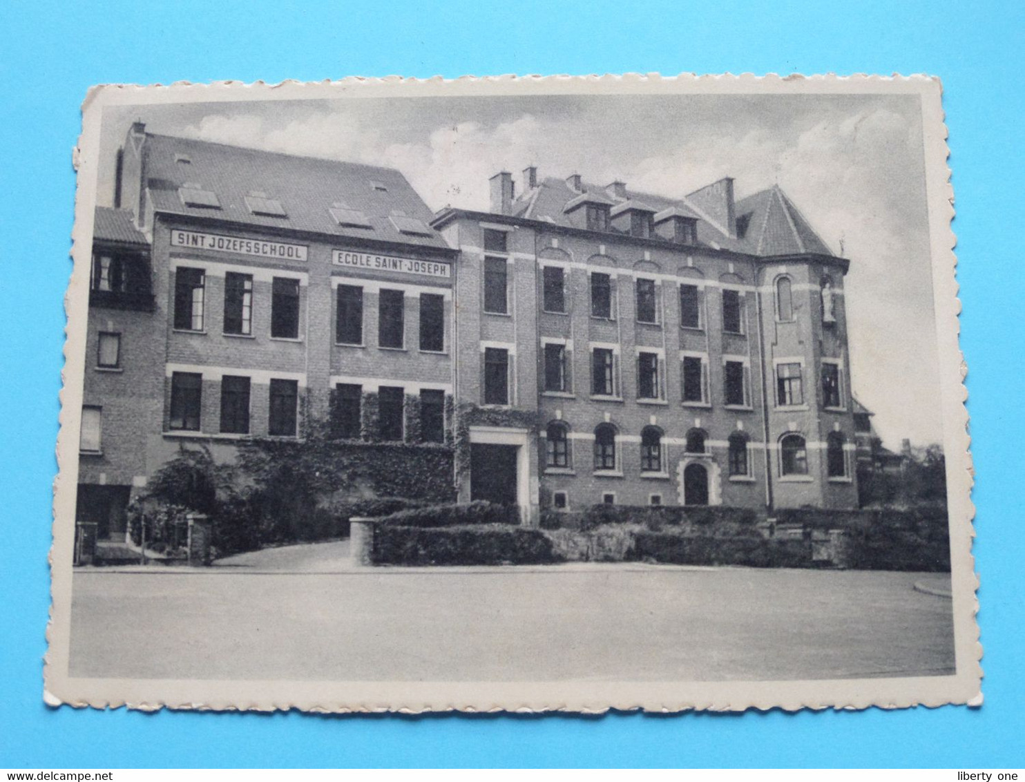 Ecole Saint-Joseph - Façade Principale > BOITSFORT ( Photo A. Briffaerts ) 1962 ( Zie/voir Scans ) ! - Watermaal-Bosvoorde - Watermael-Boitsfort