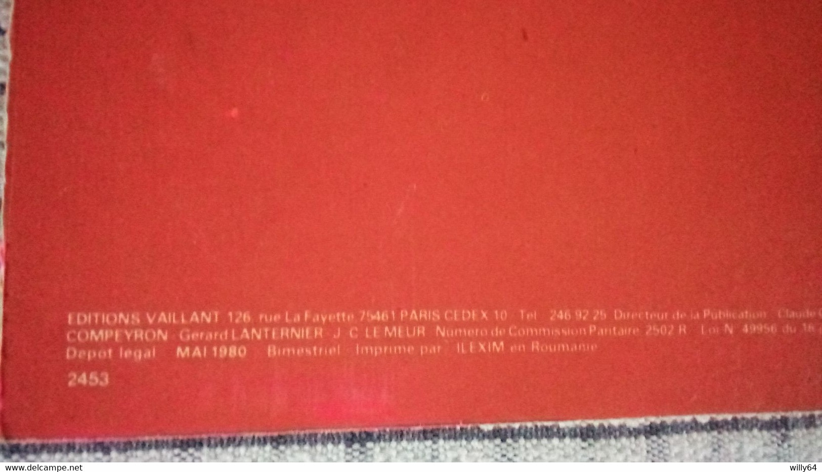 RAHAN  Nouvelle Collection " Le Fleuve De La Mort " N°15  EO 1980  SOUPLE  EDITIONS: VAILLANT - Rahan
