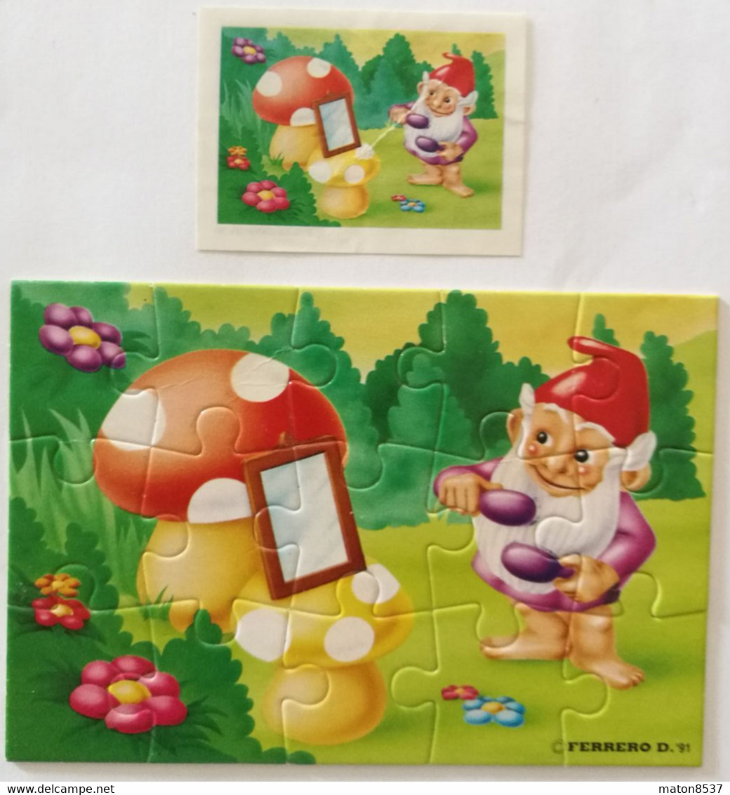 Kinder : Badezimmerzwerge – Aussen 1993 - Badezimmerzwerge – 3 + BPZ - Puzzles