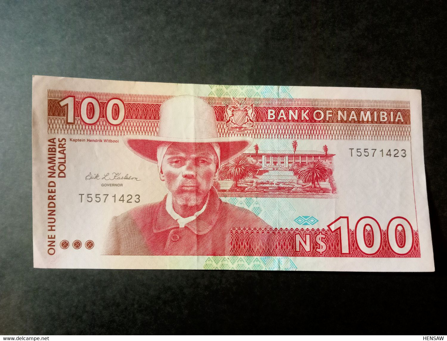 NAMIBIA 100 DOLLARS P 3 1993 USED USADO XF - Namibië