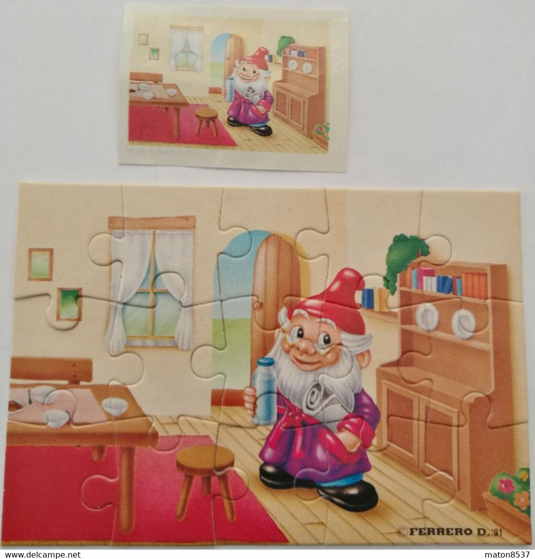 Kinder : Badezimmerzwerge – Innen 1993 - Badezimmerzwerge –  2 + BPZ - Puzzles