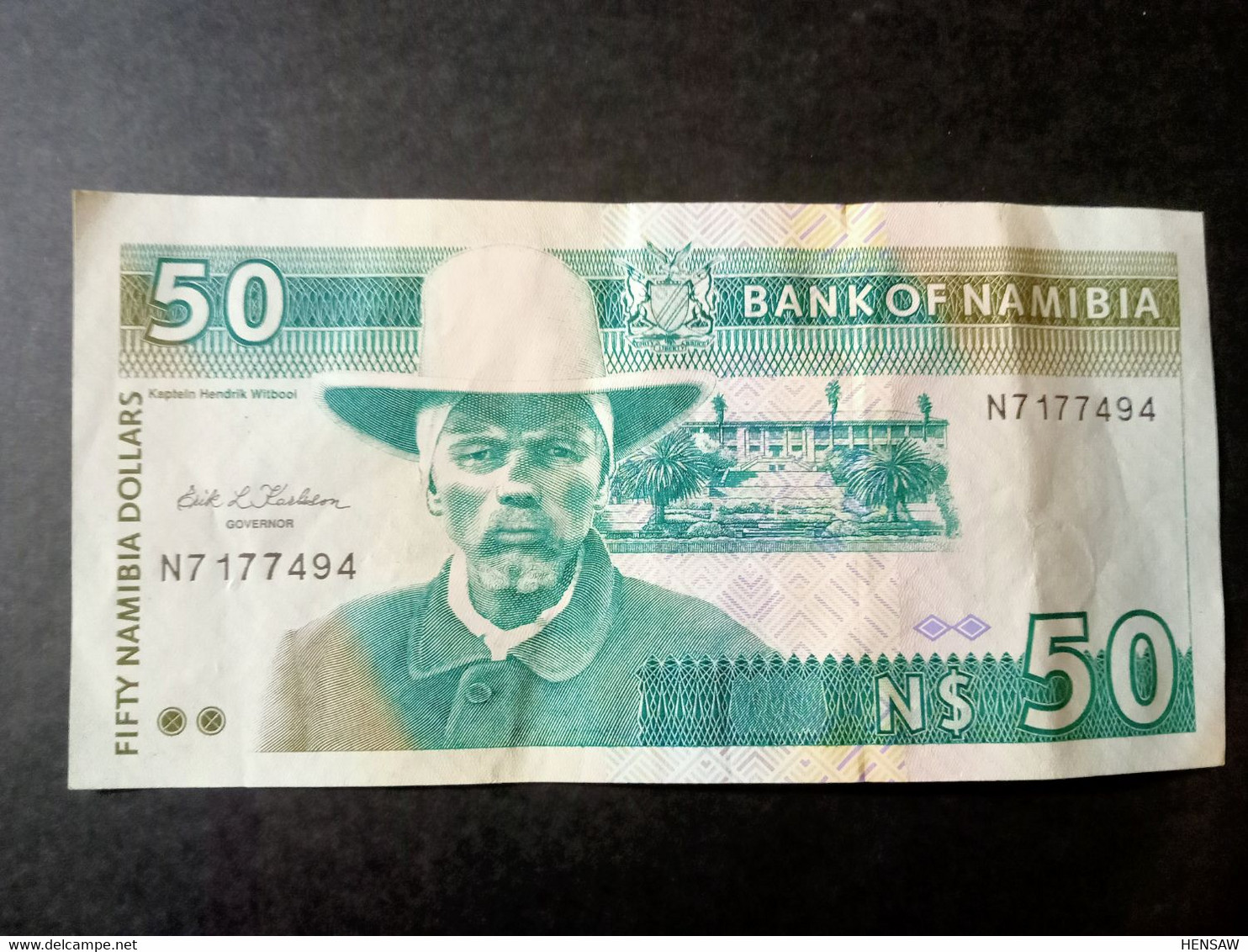 NAMIBIA 50 DOLLARS P 2 1993 USED USADO XF - Namibia