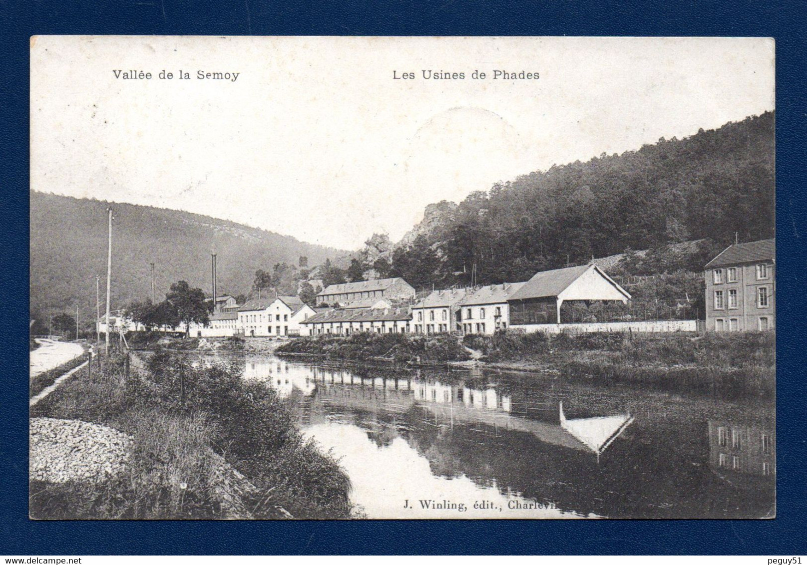 08.  Vallée De La Semoy. Hameau De Phade (  Monthermé). Les Usines De Phade. 1907 - Montherme