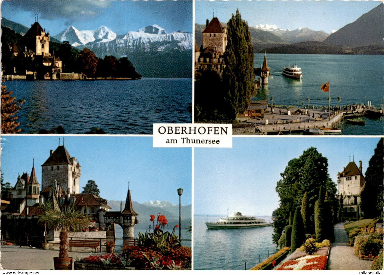 Oberhofen Am Thunersee - 4 Bilder (8793) * 11. 9. 1971 - Oberhofen Am Thunersee