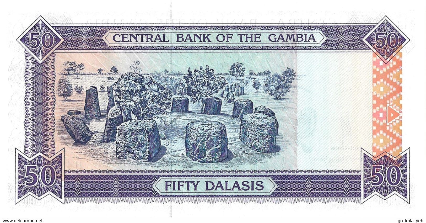 GAMBIE 1989 50 Dalasi -  P.15a  Neuf - UNC - Gambia