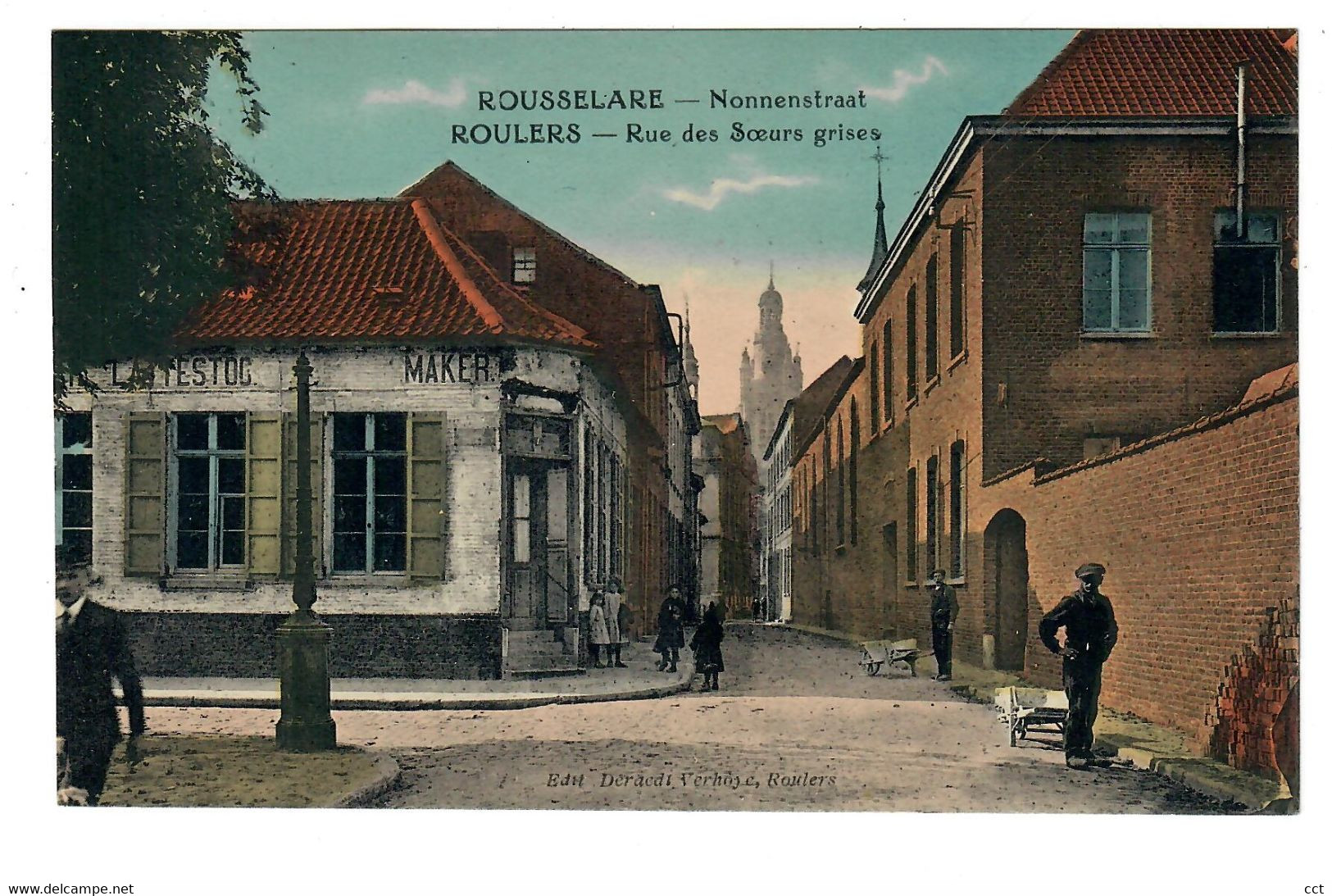 Roeselare  Rousselare   Nonnenstraat   Rue Des Soeurs Grises   Edit Desaix - Roeselare