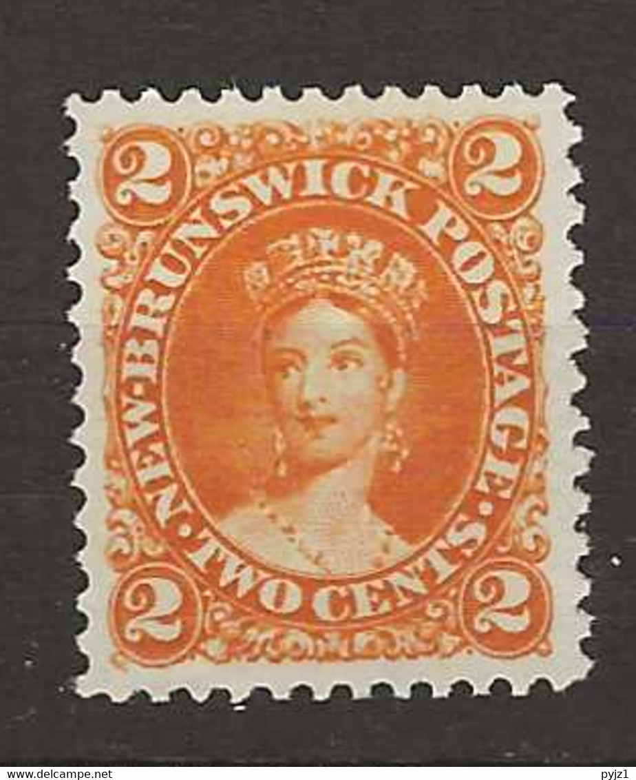 1860 MNG New Brunswick Mi 5 - Oblitérés