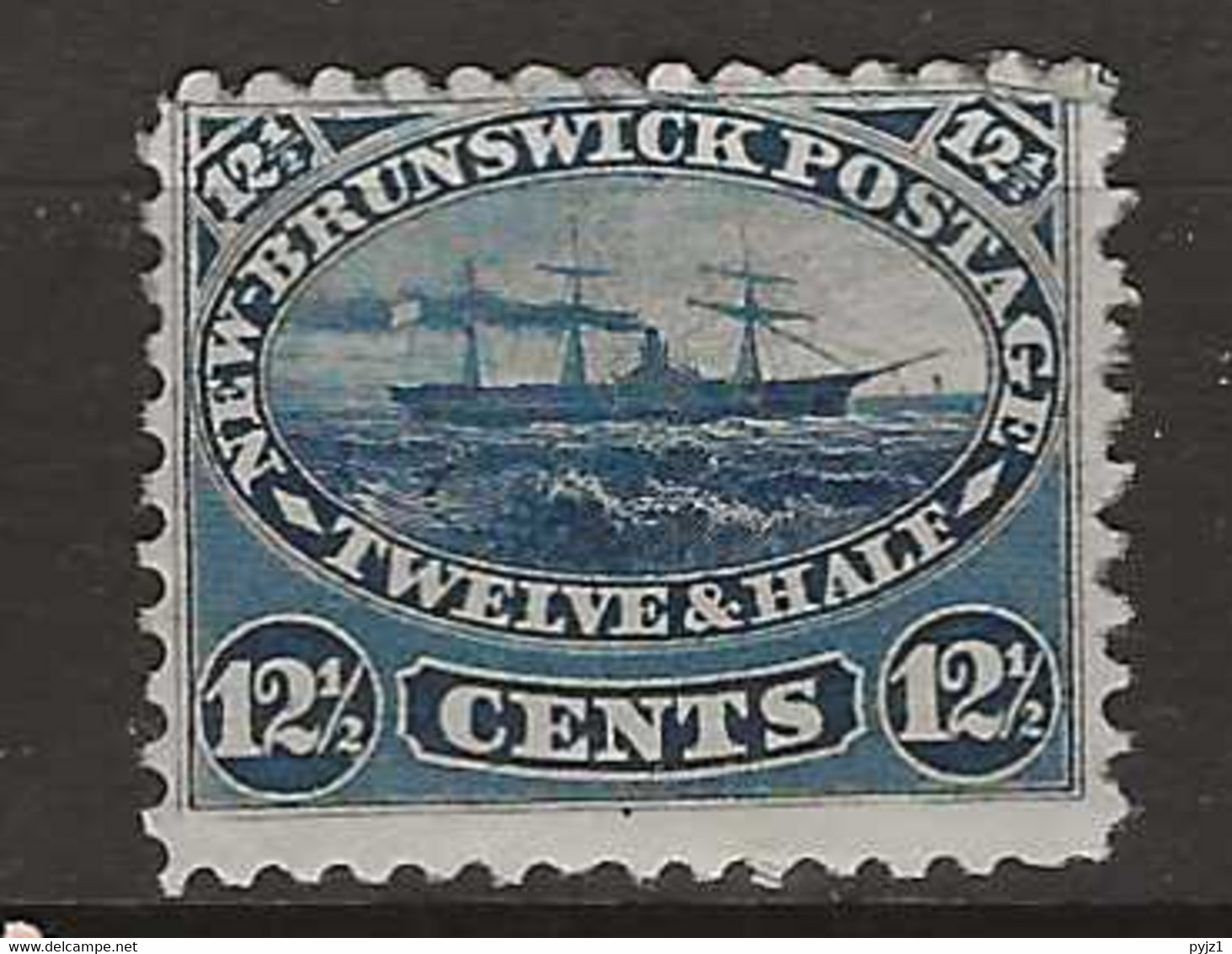 1860 MNG New Brunswick Mi 8 - Usati