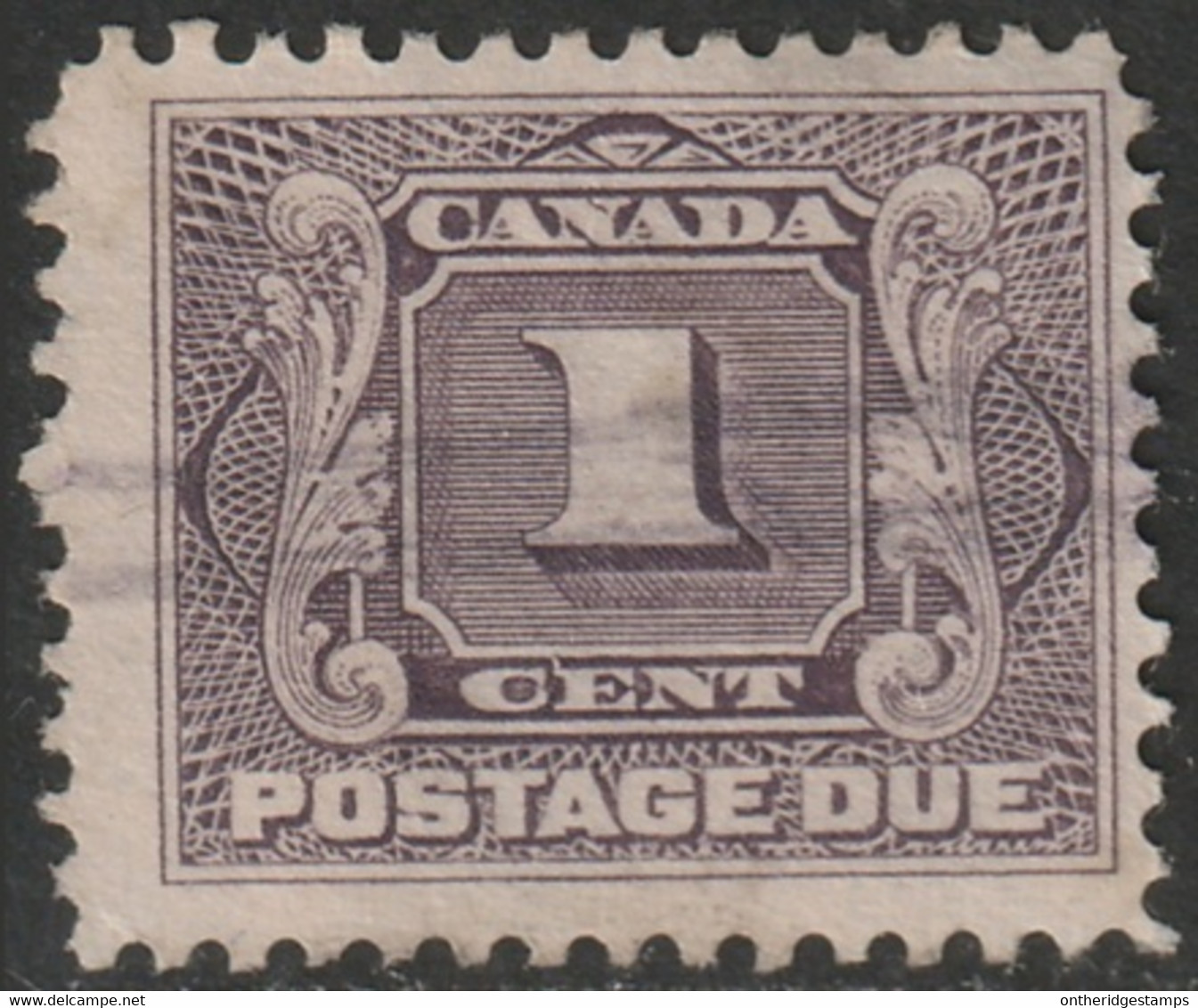 Canada 1906 Sc J1 Mi P1 Yt Taxe 1 Postage Due Used - Port Dû (Taxe)