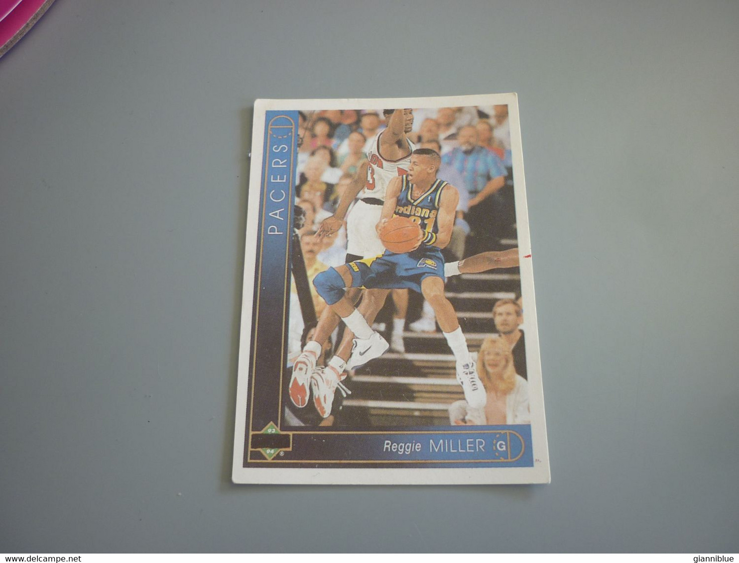 Reggie Miller Indiana Pacers NBA Basketball '90s Rare Greek Edition Card - 1990-1999