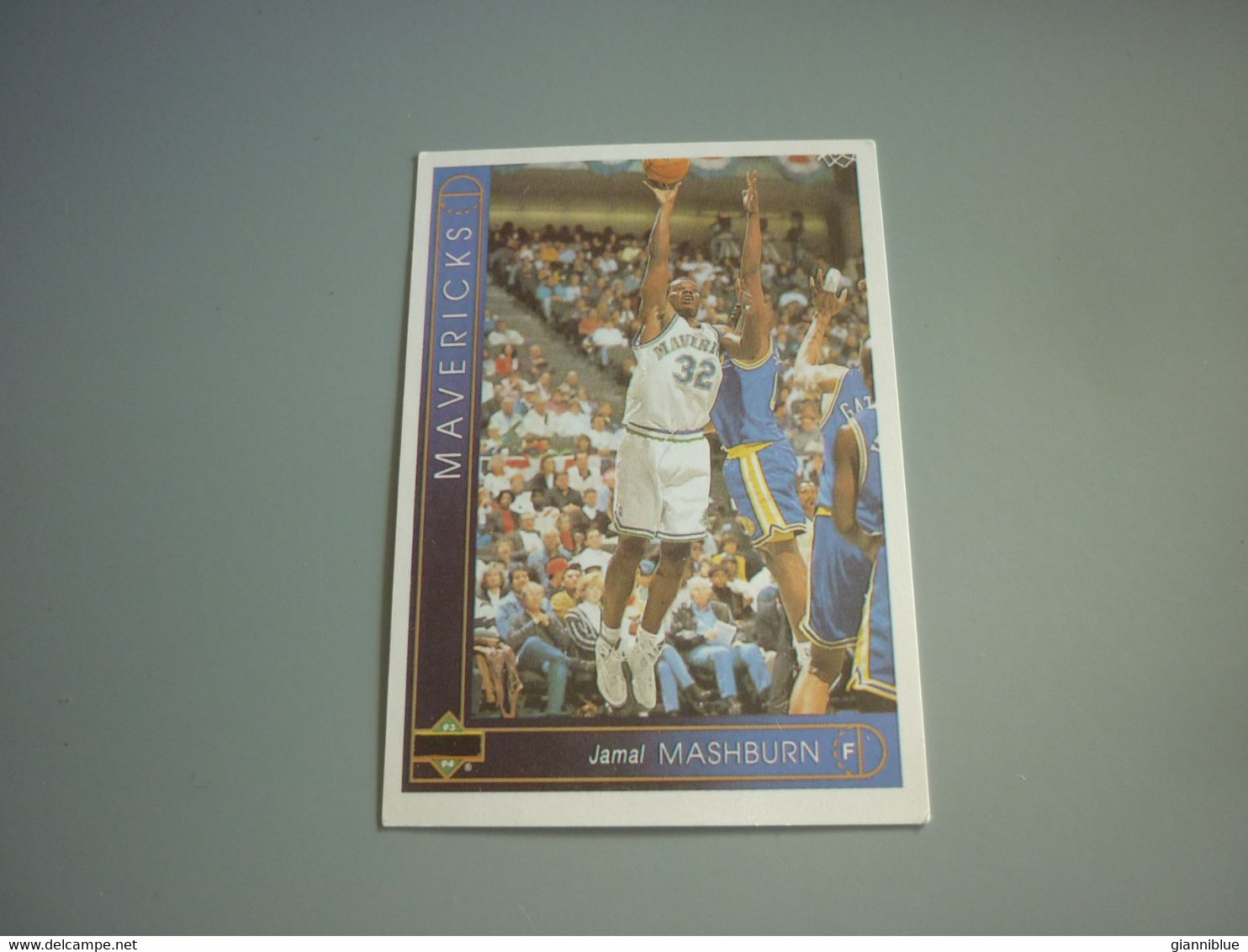 Jamal Mashburn Dallas Mavericks NBA Basketball '90s Rare Greek Edition Card - 1990-1999