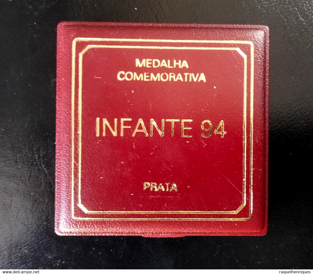 PORTUGAL MEDALHA COMEMORATIVA INFANTE 94 PRATA - SILVER MEDAL HENRY THE NAVIGATOR (PLB#02-29) - Adel