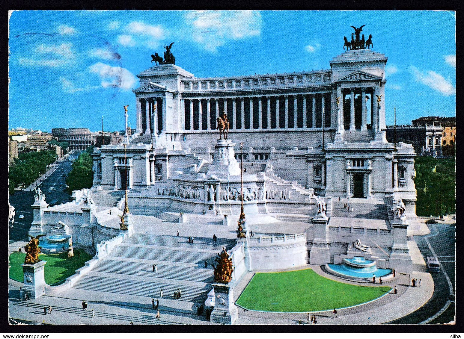 Italy Roma Rome 1971 / Altare Della Patria, Autel De La Patrie, Altar Of The Nation, Altar Des Vaterlandes - Altare Della Patria