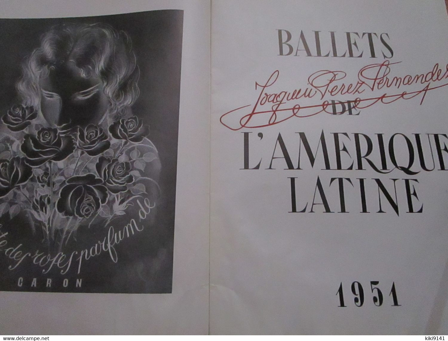 THÉATRE MARIGNY - BALLETS DE L'AMÉRIQUE LATINE De Joaquin Perez Fernandez (24 Pages) - Programmes