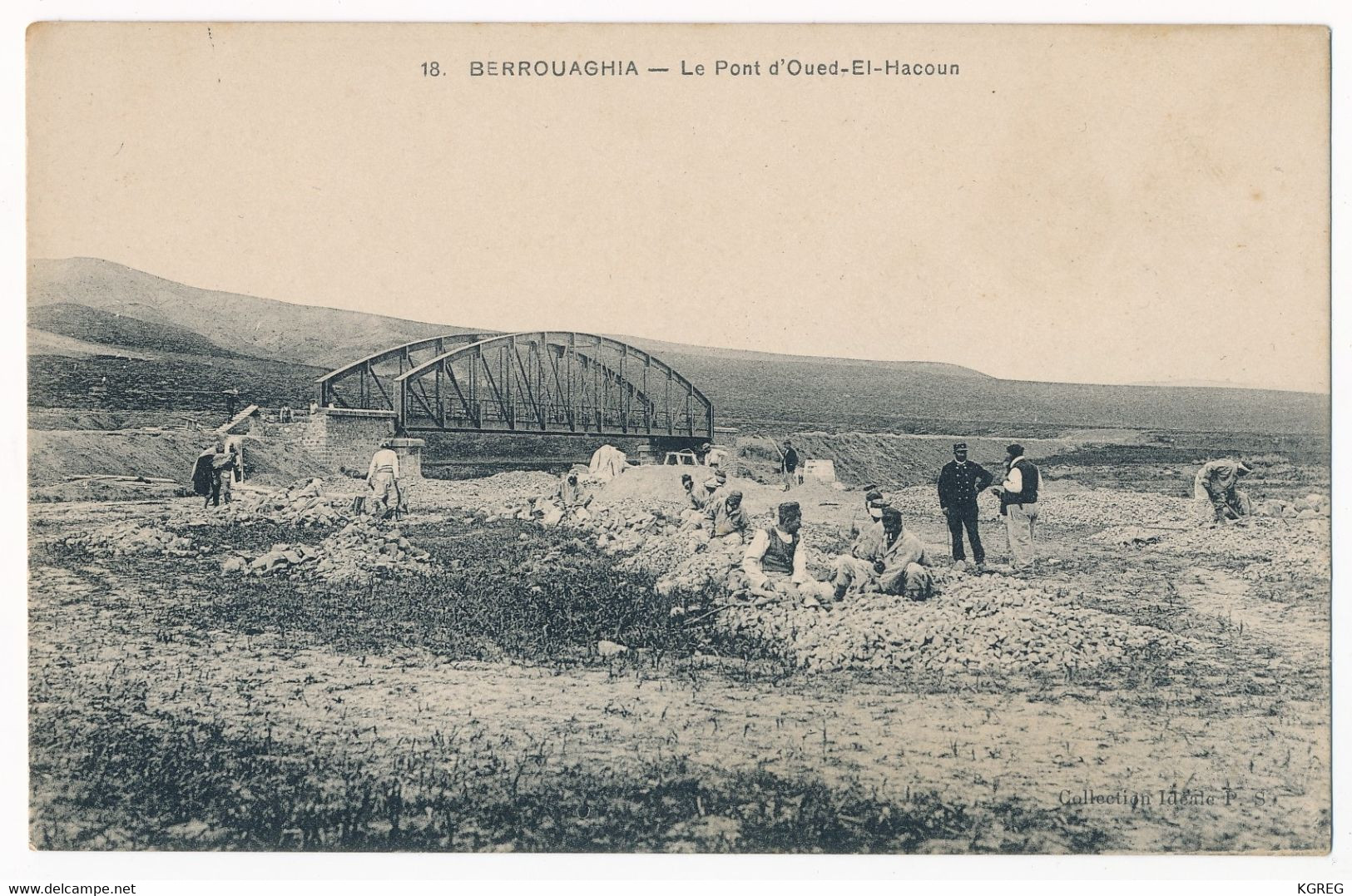 Carte Postale Ancienne Algérie - Berrouaghia - Le Pont D'Oued El Hacoun - Sonstige & Ohne Zuordnung