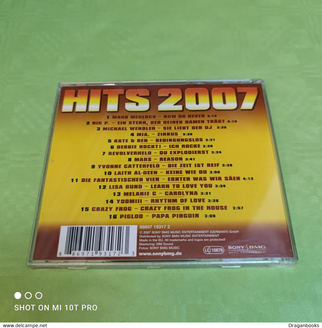 Hits 2007 - Autres - Musique Allemande