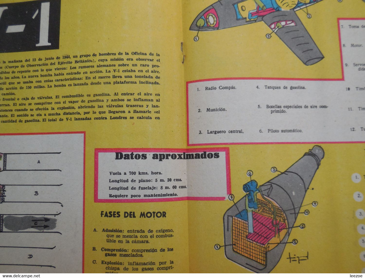 BD 3 AMIGOS 1960 AVEC TINTIN EN ESPAGNOL, Passage De Rackham Le Rouge.....N5.04.02 - Tintin
