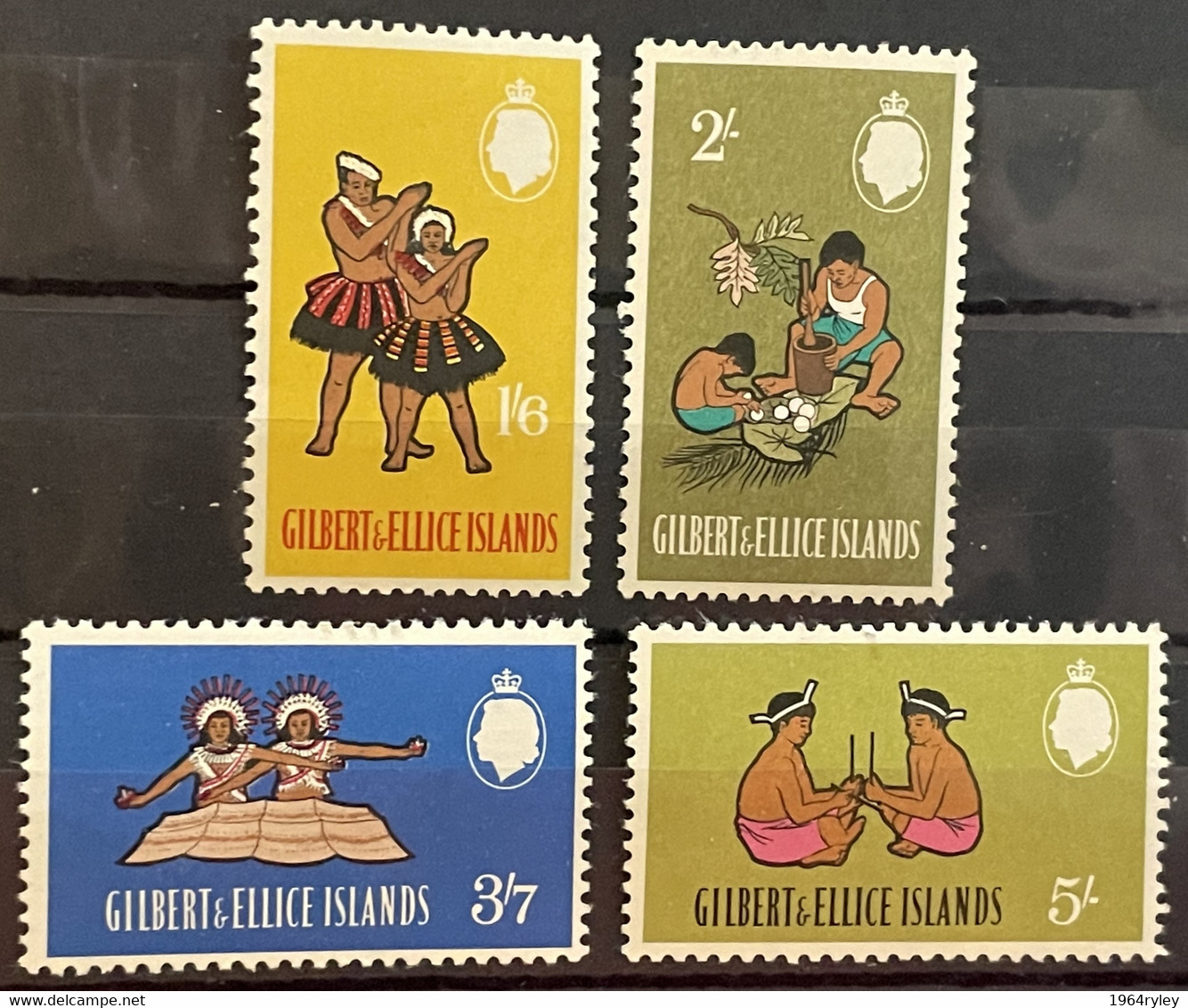 GILBERT - MNH** - 1965  # 98/101 - Gilbert & Ellice Islands (...-1979)