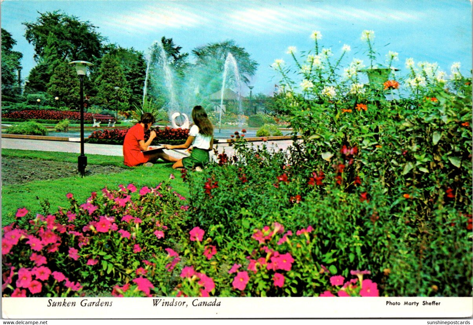 Canada Windsor Sunken Gardens - Windsor