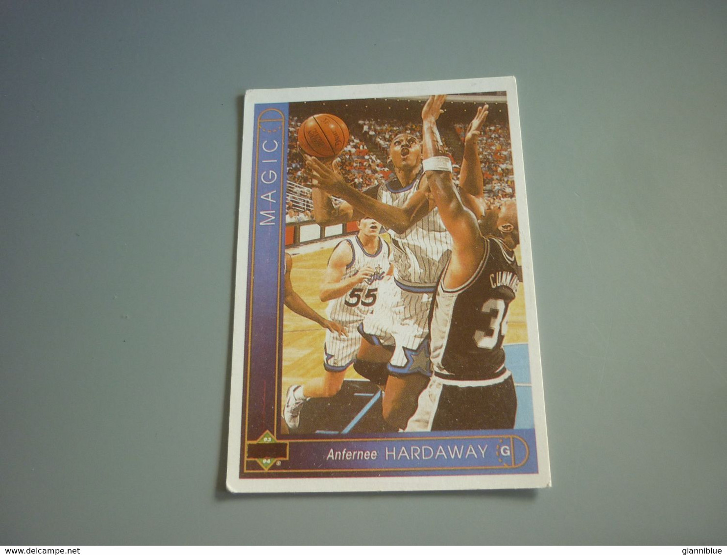 Anfernee Penny Hardaway Orlando Magic NBA Basketball '90s Rare Greek Edition Card - 1990-1999