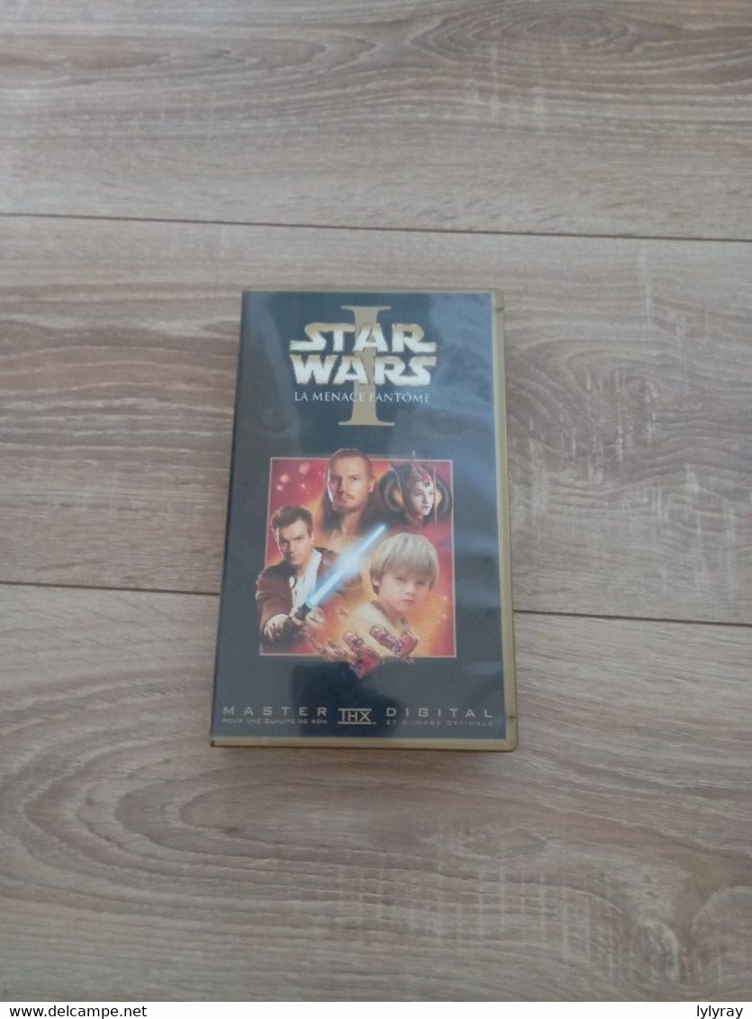 Star Wars 1 VHS La Menace Fantôme - Ciencia Ficción Y Fantasía