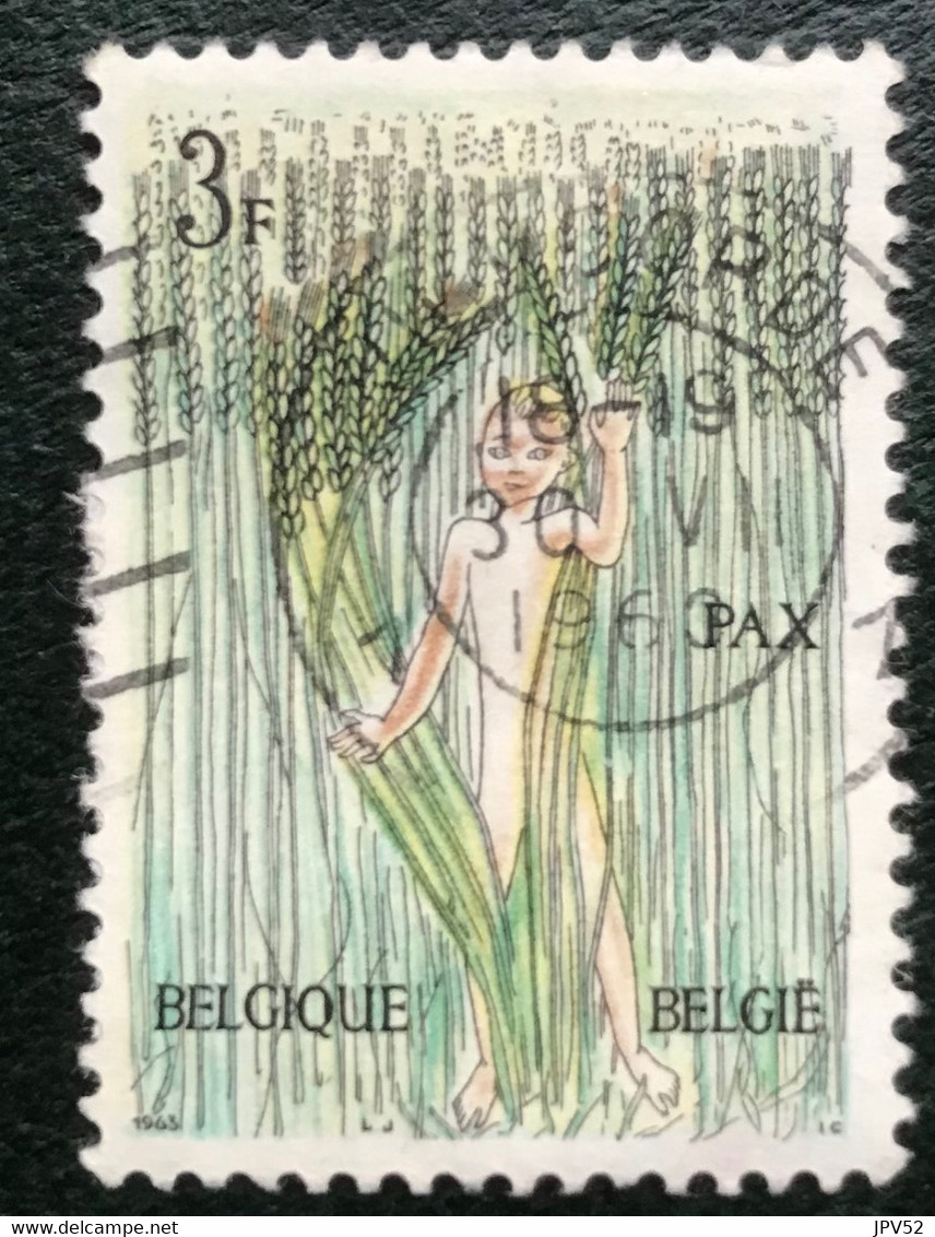 België - Belgique - C4/62 - (°)used - 1963 - Michel 1311 - 8 Mei Beweging Voor De Vrede - Used Stamps