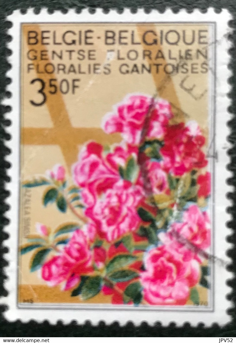 België - Belgique - C4/62 - (°)used - 1970 - Michel 1582 - Bloemententoonstelling Gent - Gebraucht