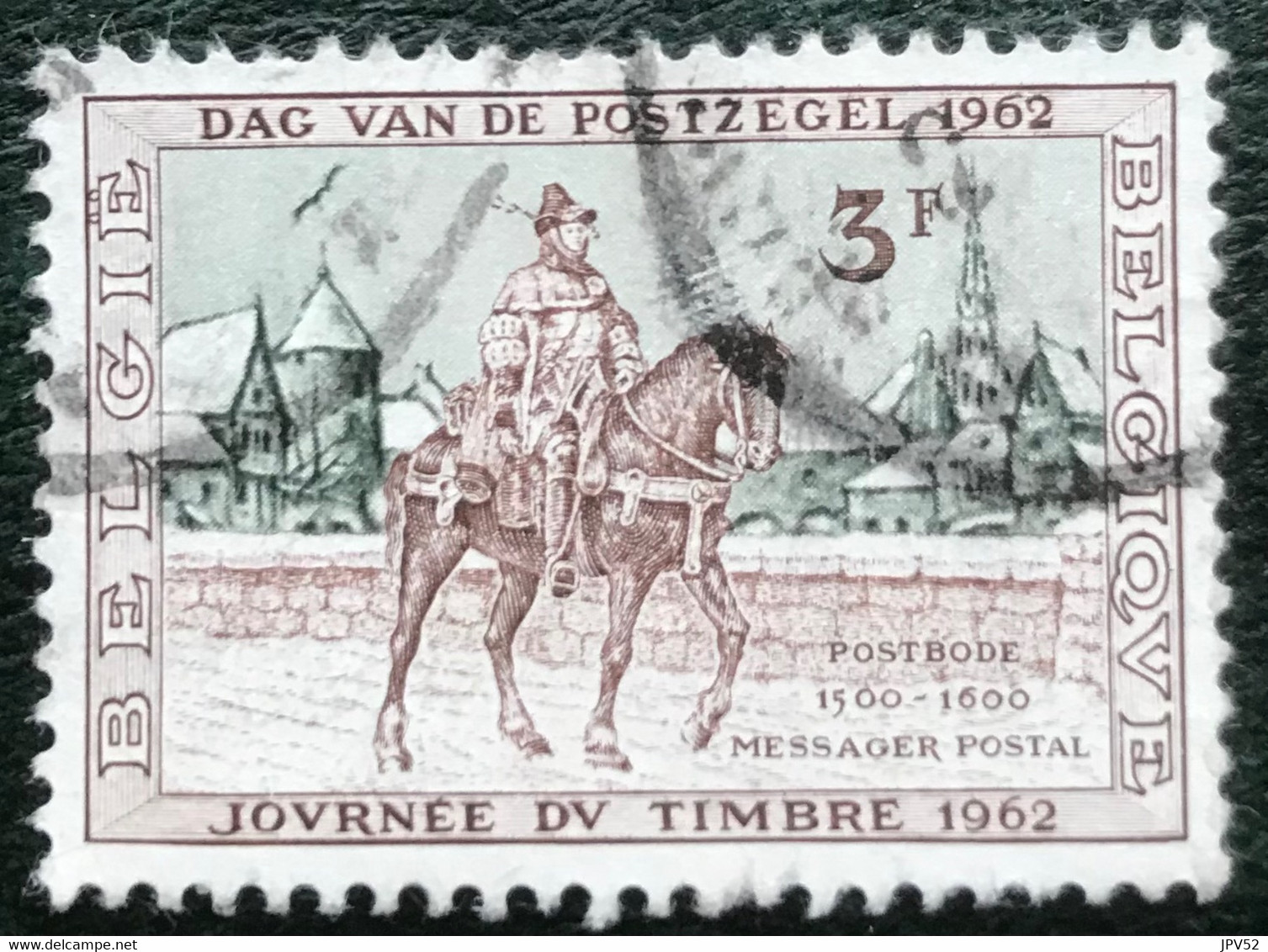 België - Belgique - C4/62 - (°)used - 1962 - Michel 1272 - Dag Van De Postzegel - Usados