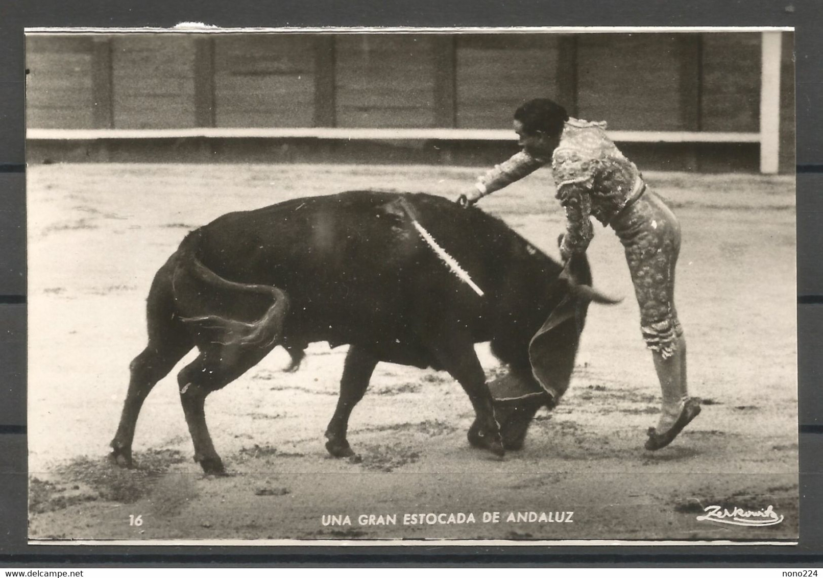 Carte P ( Toros / Fiesta Nacional ) - Taureaux