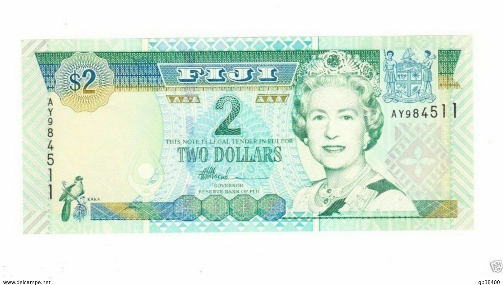 Fidji 2 Dollars. NEUF REF AO 36 - Fidschi