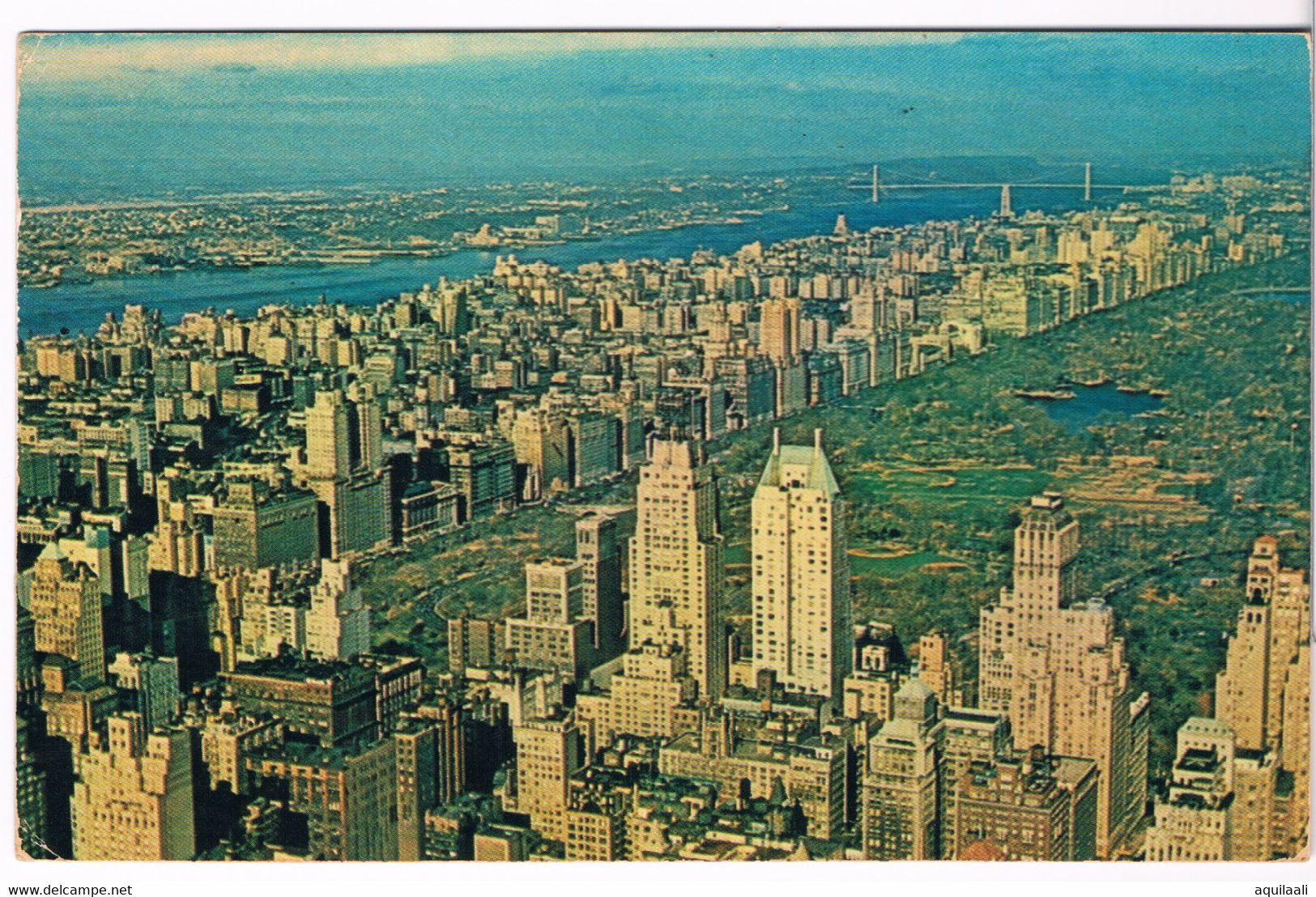 New York City And Empire State Building. 1970 Postcard. - Empire State Building