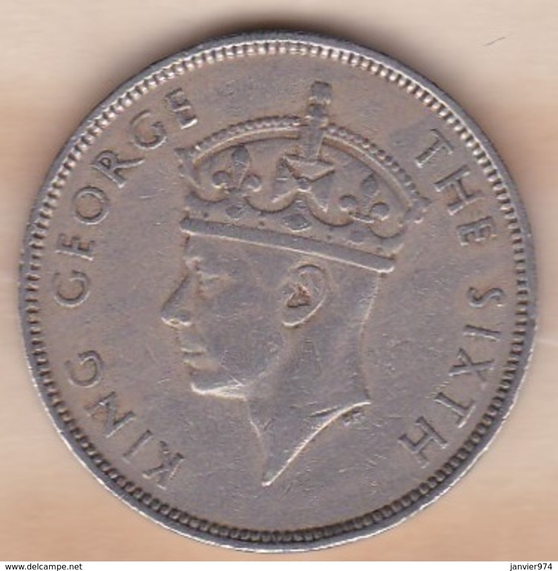 ILE MAURICE / MAURITIUS . ONE RUPEE 1951 . GEORGE VI - Mauricio