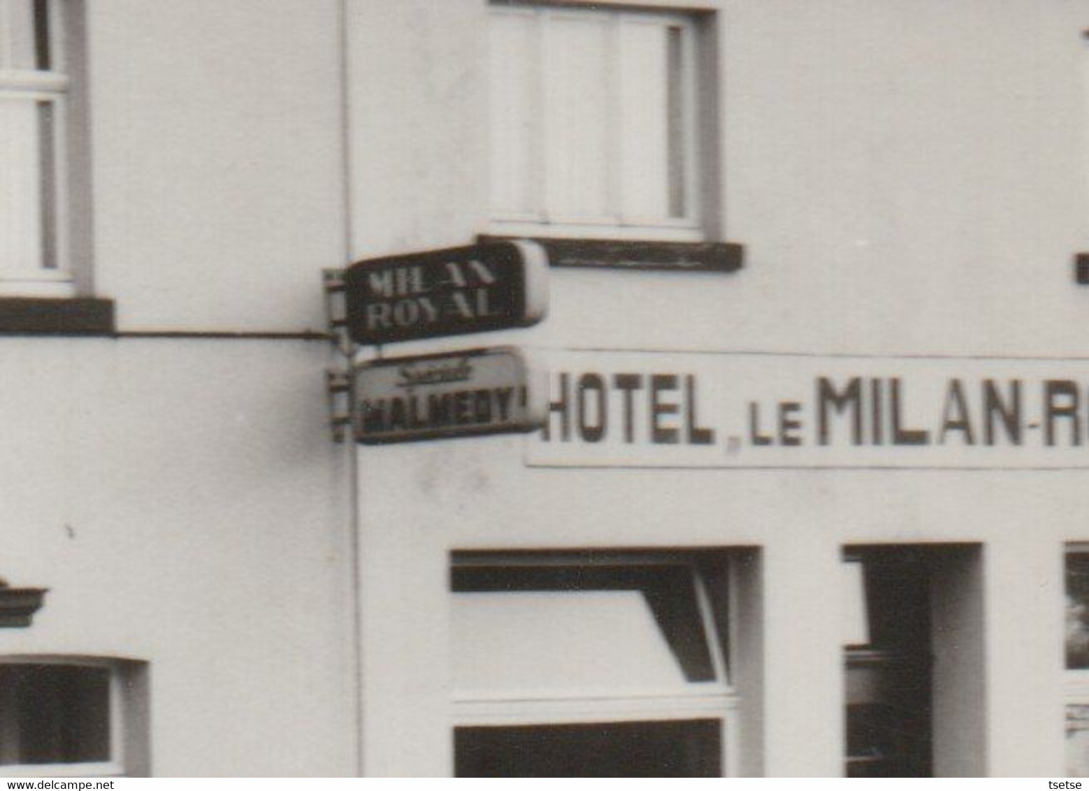 Robertville - Hôtel " Le Milan Royal "- 1973 / Pub Bières Spécial Malmédy - Weismes