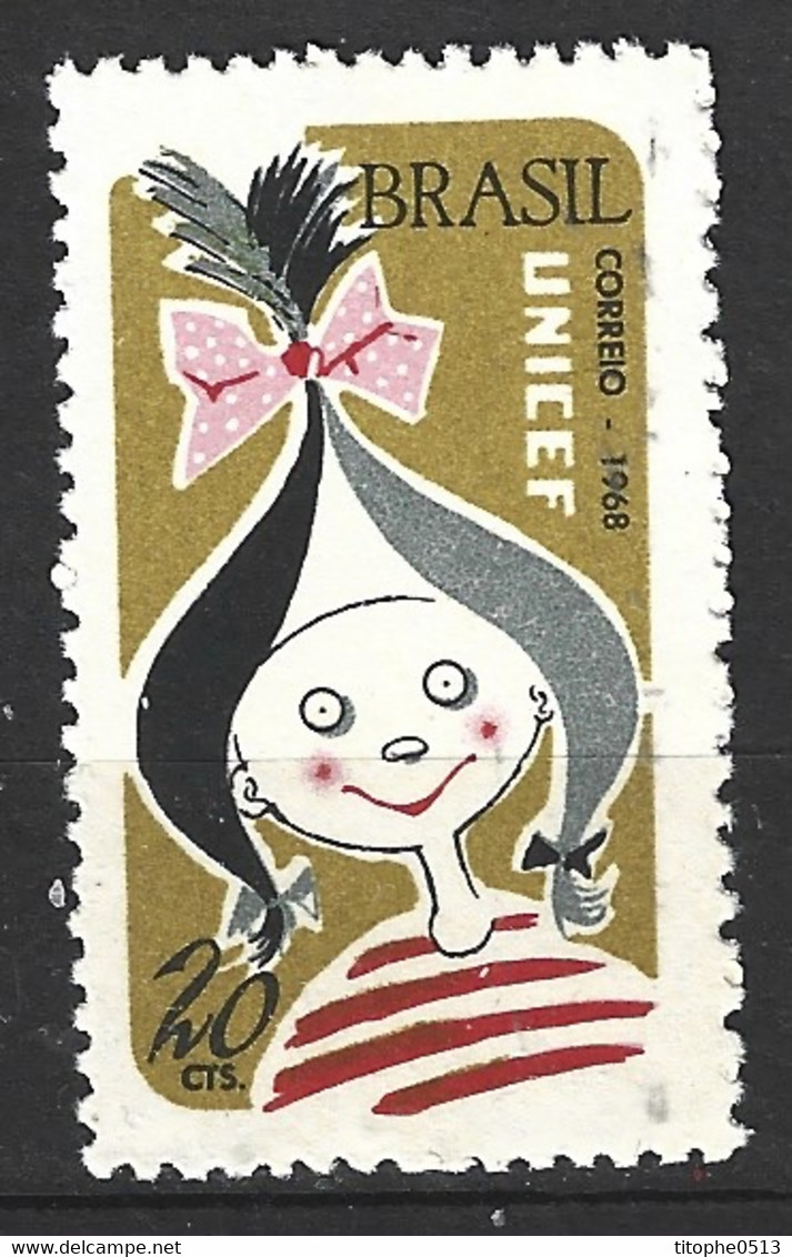 BRESIL. N°869 De 1968. UNICEF/Poupée. - Poppen