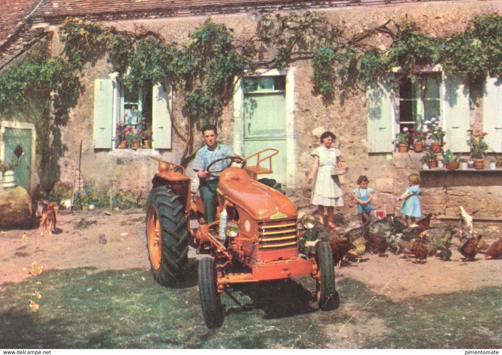 AGRICULTURE TRACTEUR RENAULT N72 25 CV 1960 - Tracteurs