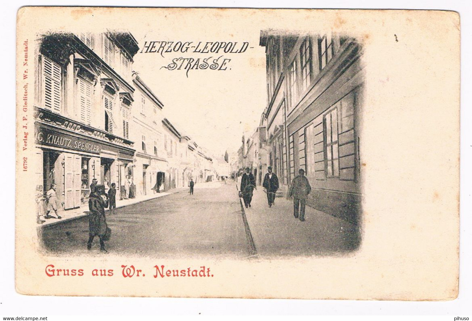 A-5709  WIENER NEUSTADT : Herzog-Leopold-Strasse - Wiener Neustadt