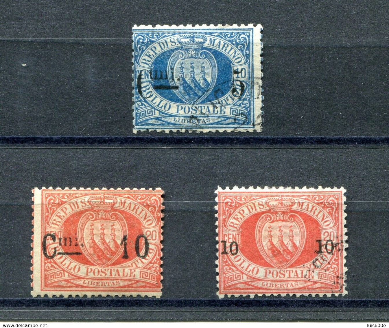 1892.SAN MARINO OFERTA LOTE SELLOS.CATALOGO 120€ - Used Stamps