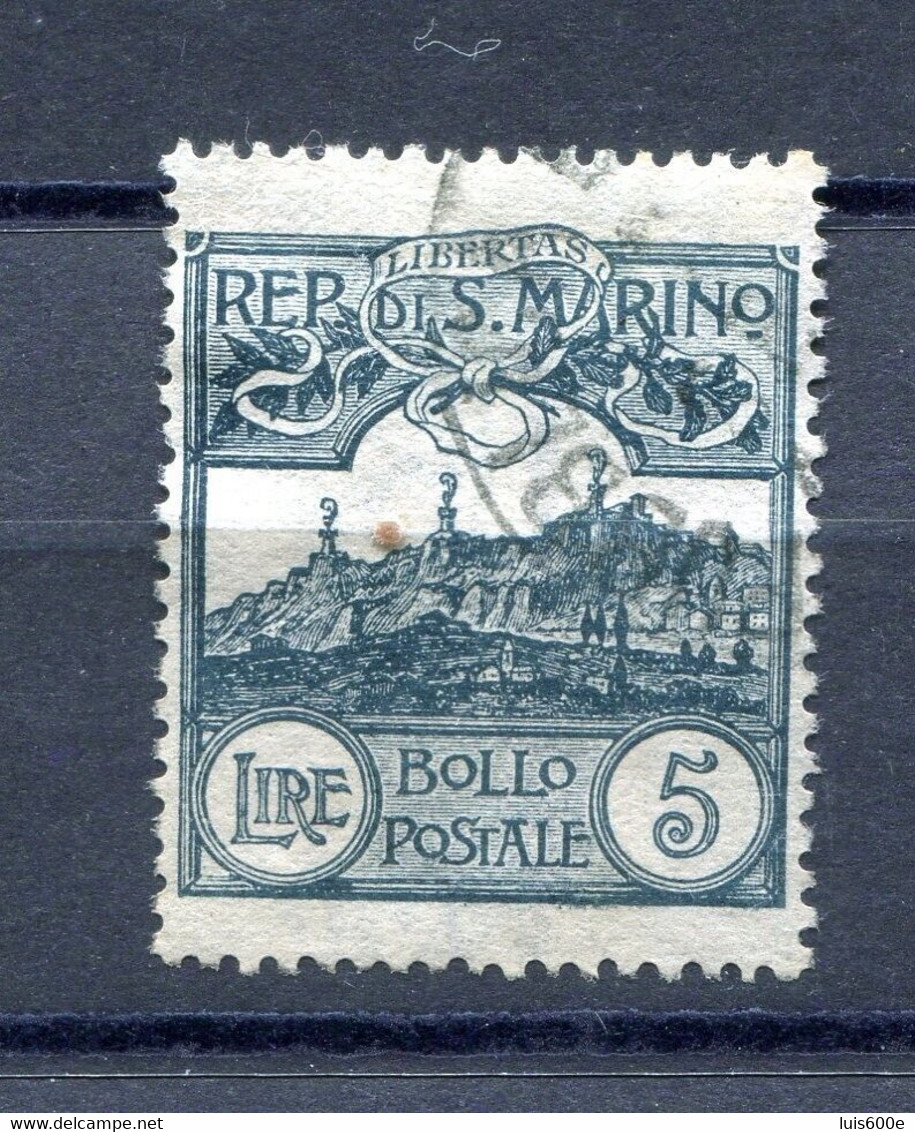 1903.SAN MARINO YVERT 45(o).USADO CATALOGO 175€ - Oblitérés