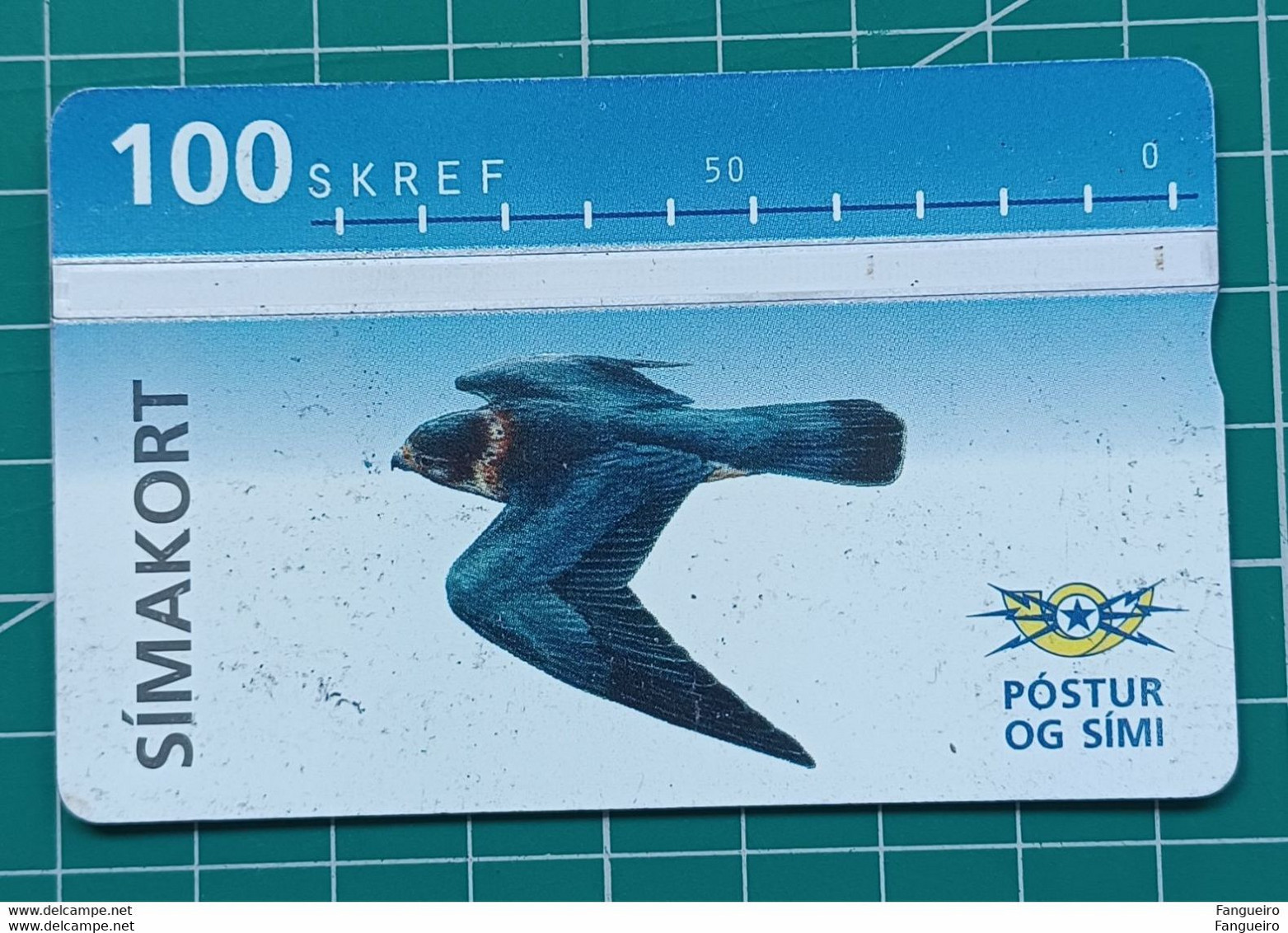 ICELAND USED PHONECARD BIRD 411L - Islandia