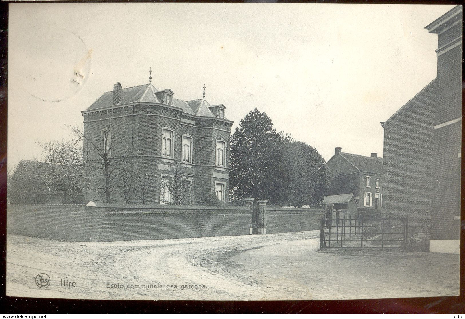 Cpa Ittre  école 1911 - Ittre