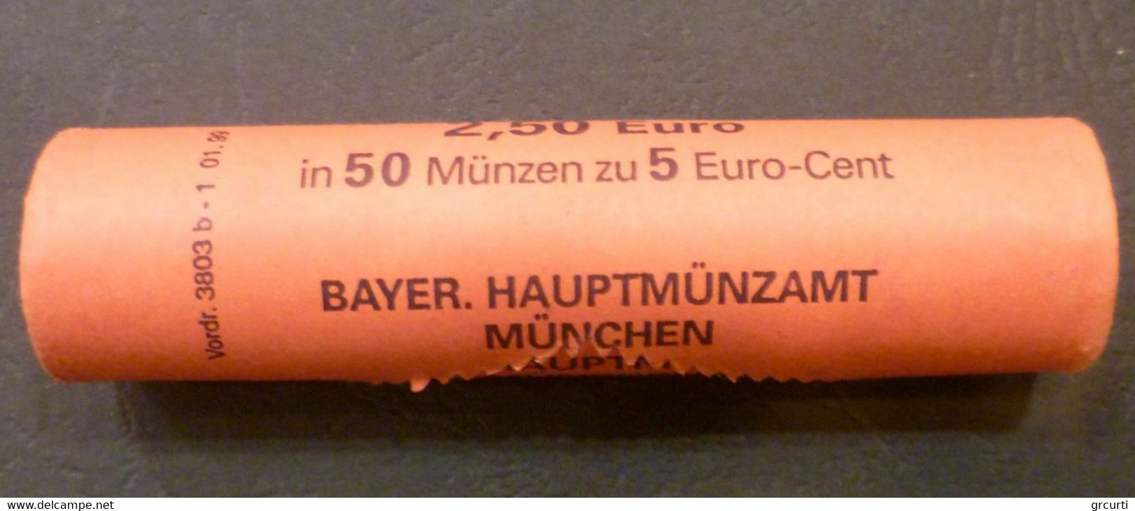 Germania - 5 Centesimi 2002 D - Rotolino 50 Pezzi - Rolls