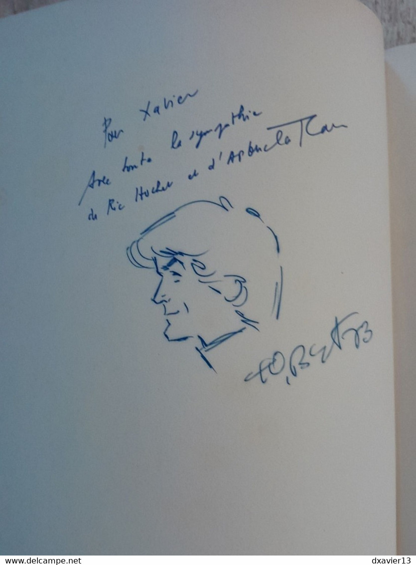 Bande Dessinée Dédicacée -  Ric Hochet 15 - Le Monstre De Noireville (1972) - Autographs